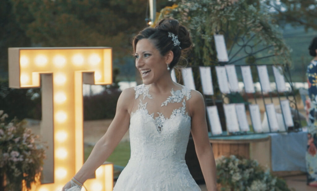 La sonrisa de Lorena.