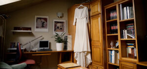 Detalle del vestido.