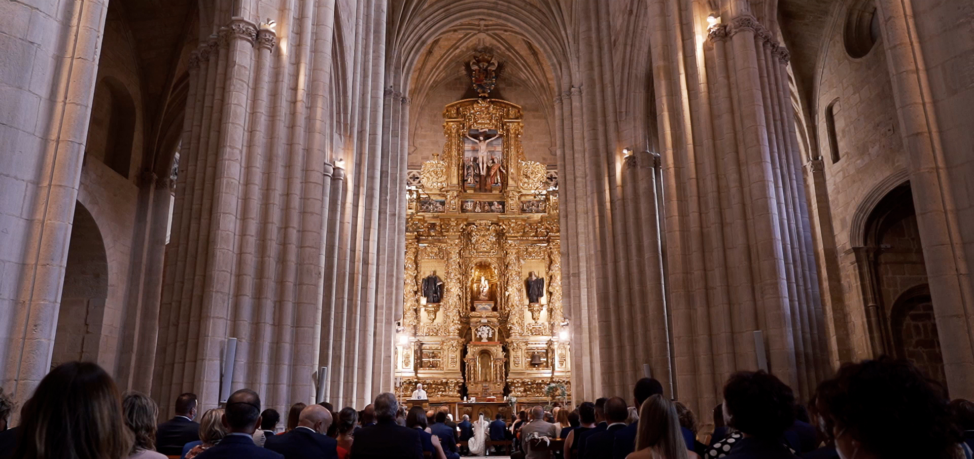 Ceremonia en Santa María la Real.